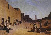 Gustave Guillaumet Laghouat, Algerian Sahara. France oil painting artist